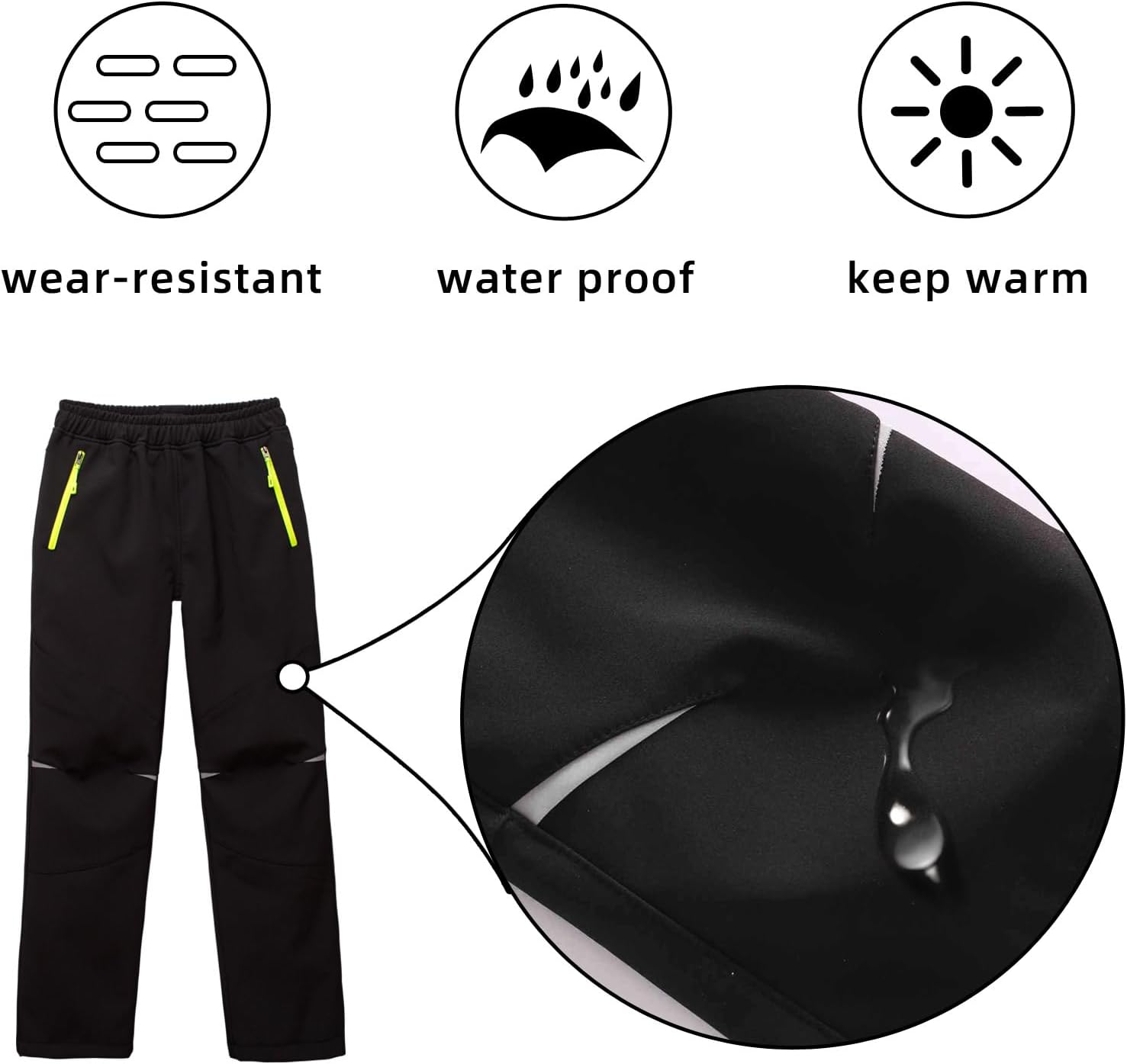 Thumbnail 3 de MEILONGER Softshell Hiking Pants