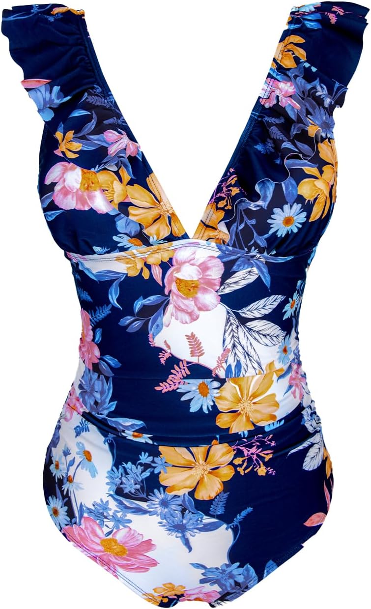 Thumbnail 4 de CUPSHE Maillot de Bain Une pièce Lacets col en V