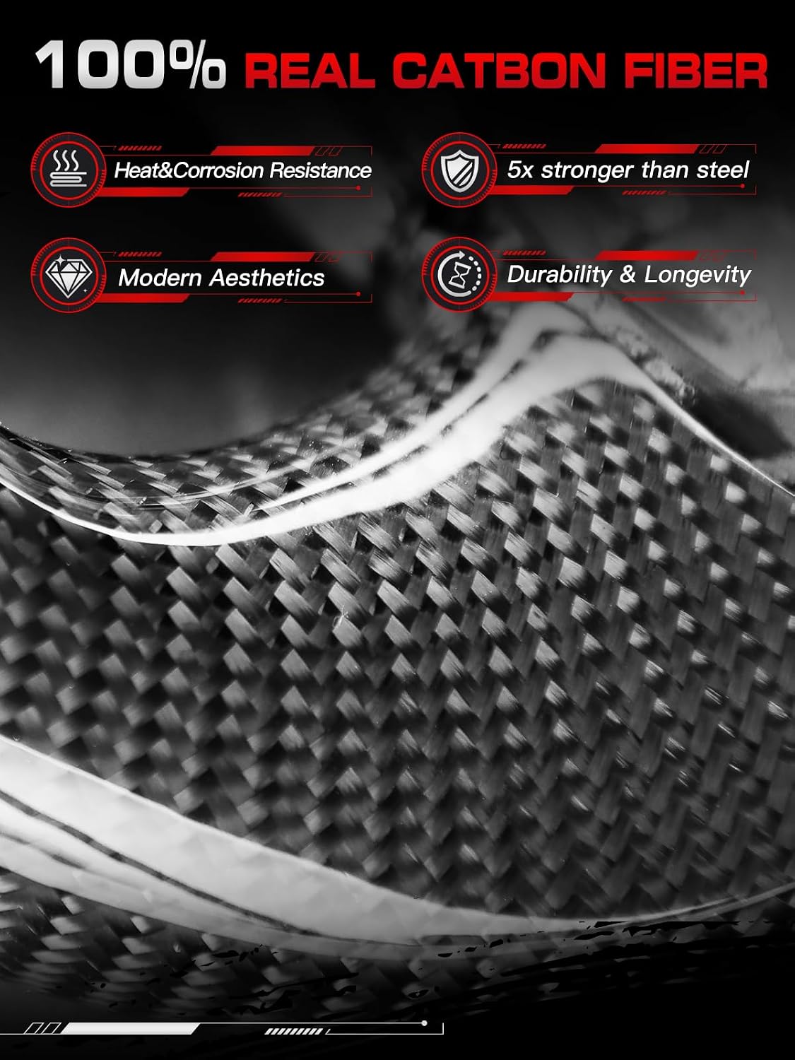 Thumbnail 4 de TESFEEL F150 Raptor Gen3 Carbon Fiber Heated Wheel
