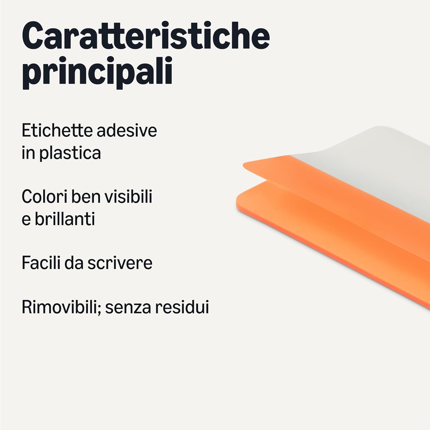 Detalle de Amazon Basics Segnapagina Adesivi e Segnalibri Colorati (640 pezzi, 5,1 cm)