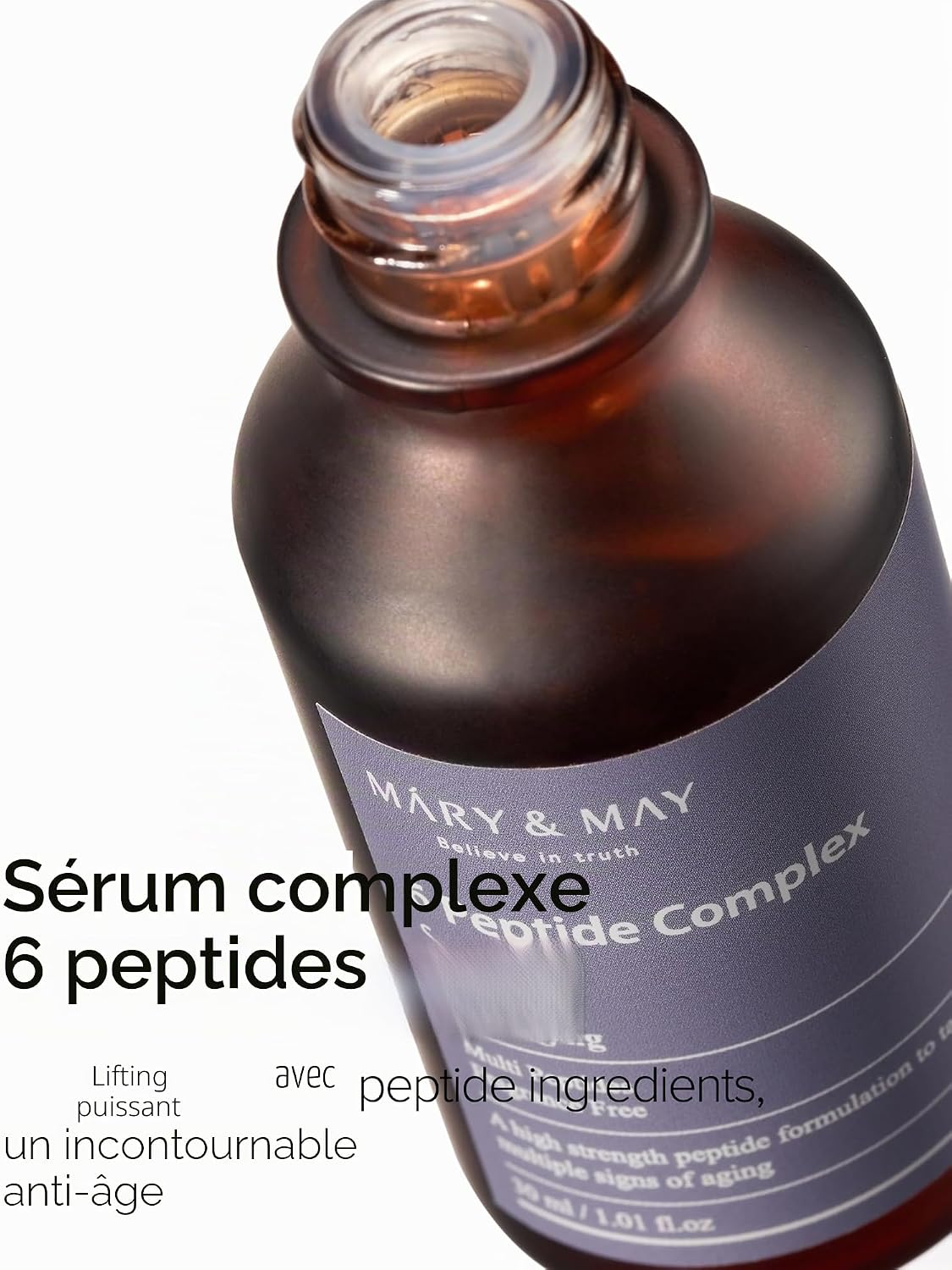Thumbnail 1 de Mary&May Sérum Complexe 6 Peptides — Sérum anti‑rides complexe et raffermissant, sans parfum