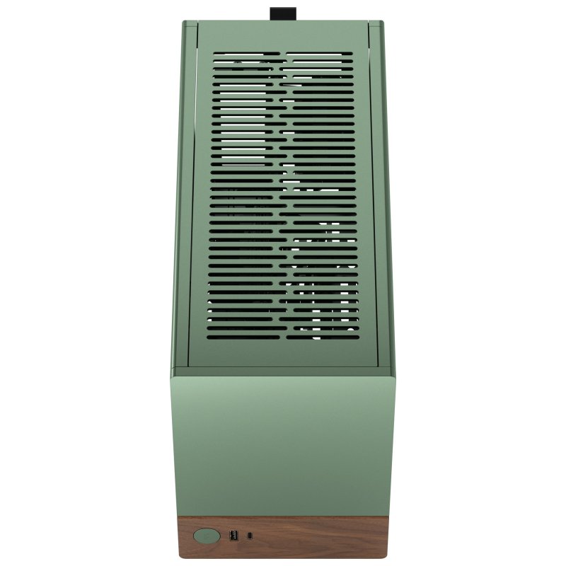 Thumbnail 2 de Fractal Design Terra Mini Tower USB-C Jade — carcasa SFF con frontal de nogal FSC y diseño boutique