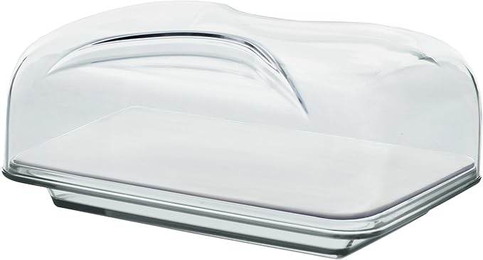 Guzzini Quesera Rectangular Gocce 🍽️ 25,5x18x11,5 cm