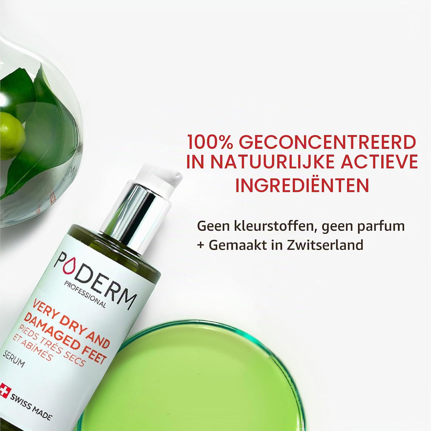 Thumbnail 3 de PODERM Very Dry and Damaged Feet voetserum, 75 ml, Swiss Made