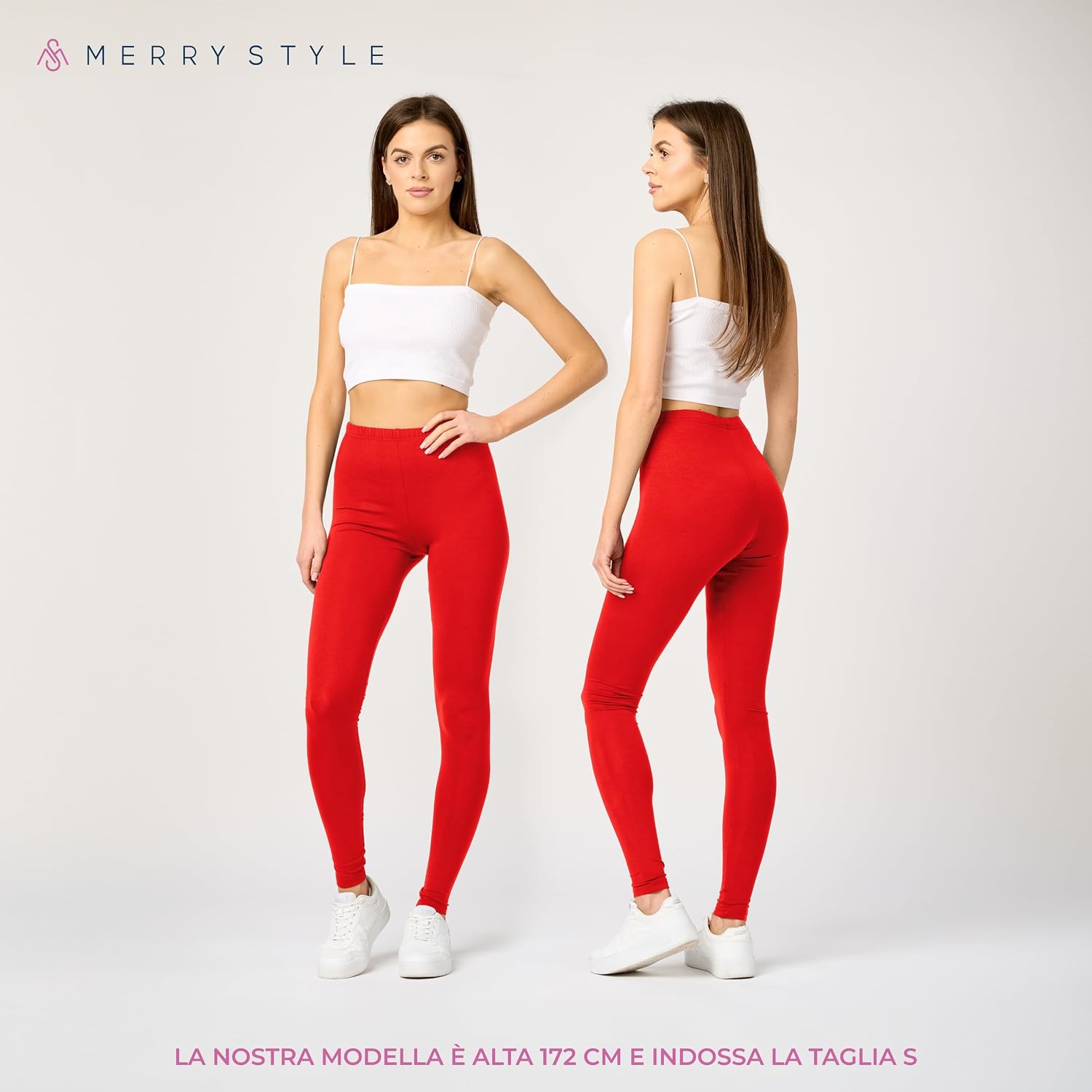 Detalle 2 de Merry Style MS10-143 Leggings lunghi donna