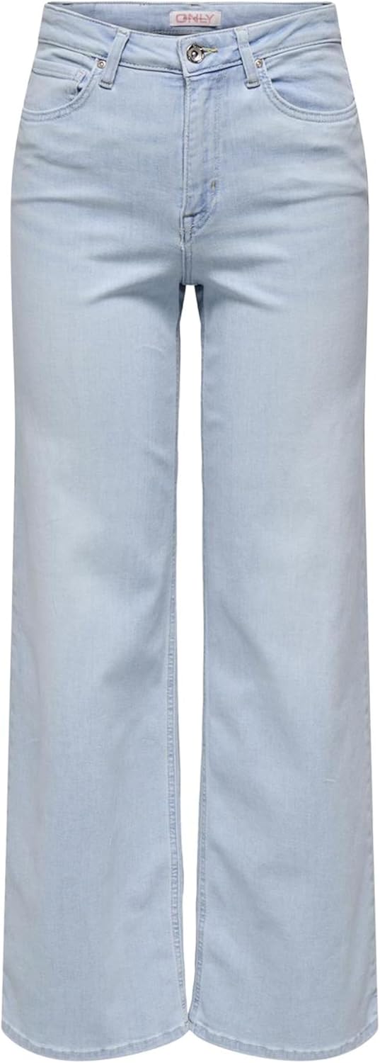 Thumbnail 6 de ONLY Wide Fit Jeans ONLMADISON vita alta gamba larga