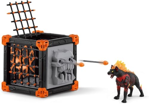 Detalle de Schleich 42674 BattleCave Hiena de Lava — 27 piezas