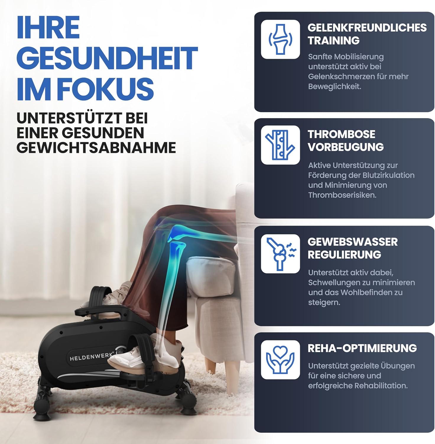 Thumbnail 6 de HELDENWERK Pedaltrainer PRO Set