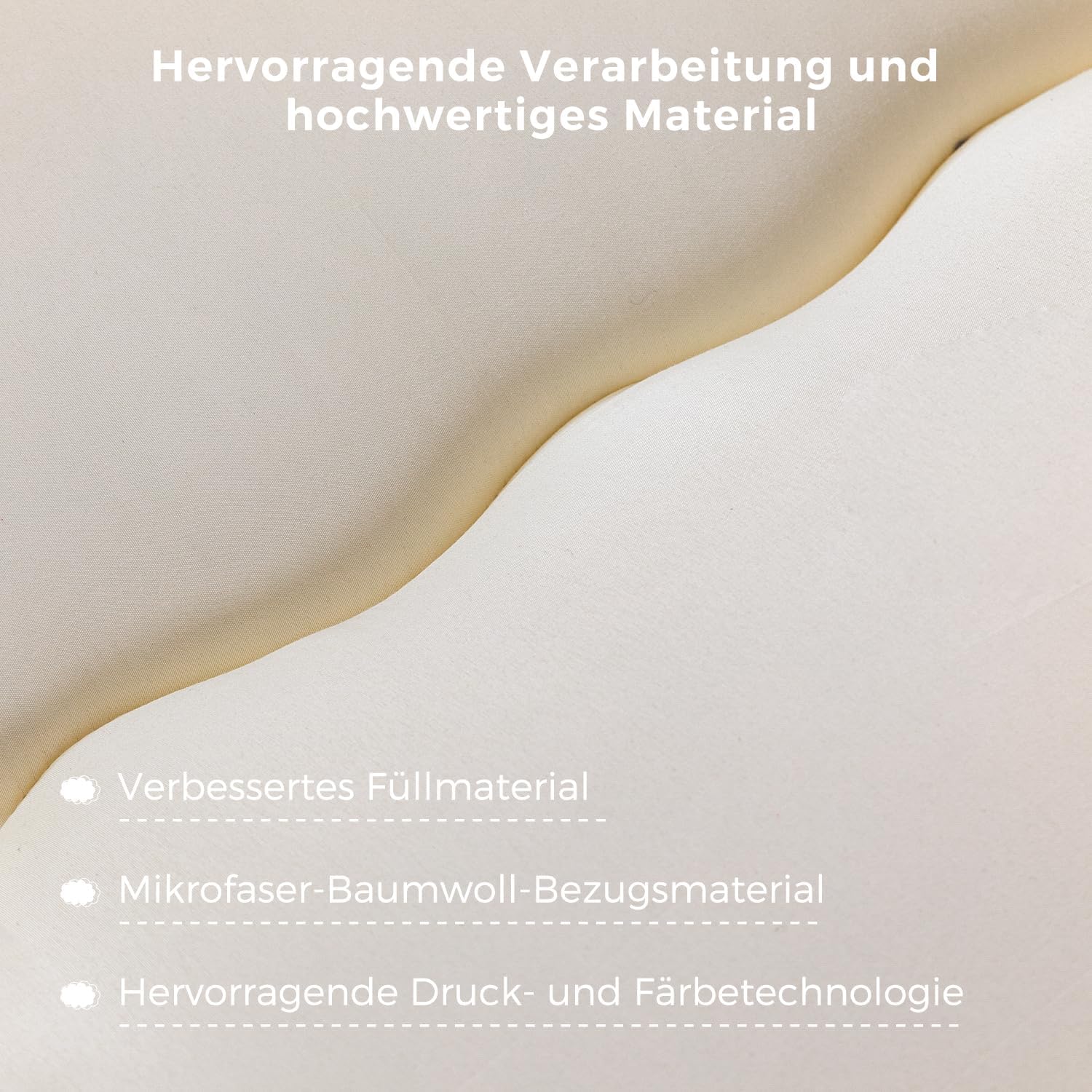 Thumbnail 2 de MAXYOYO Futon Mattress (Off-White) – extra thick folding Japanese floor mattress topper for single sleepers