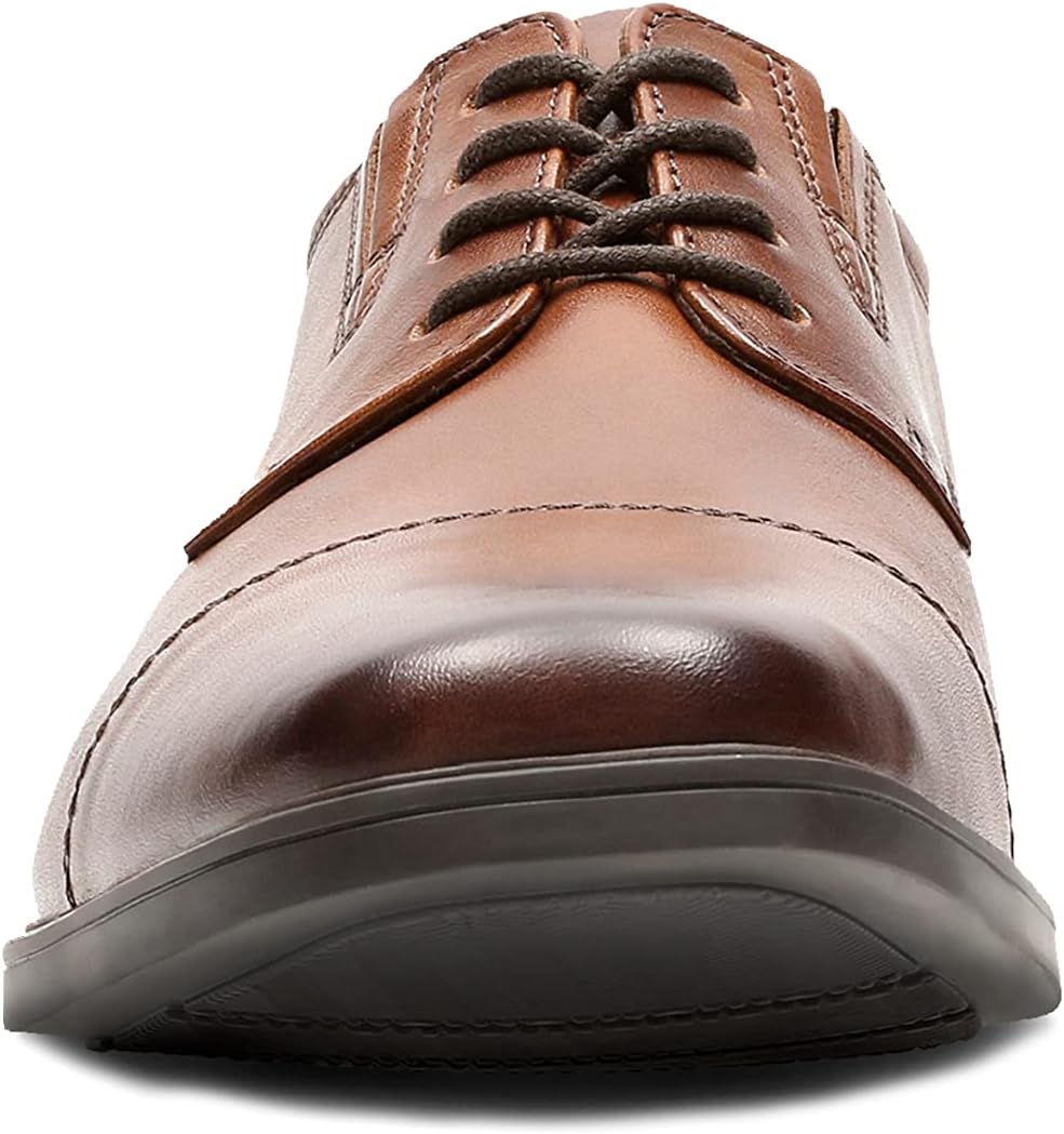 Thumbnail 1 de Clarks Tilden Cap Plat Oxford Homme en cuir souple