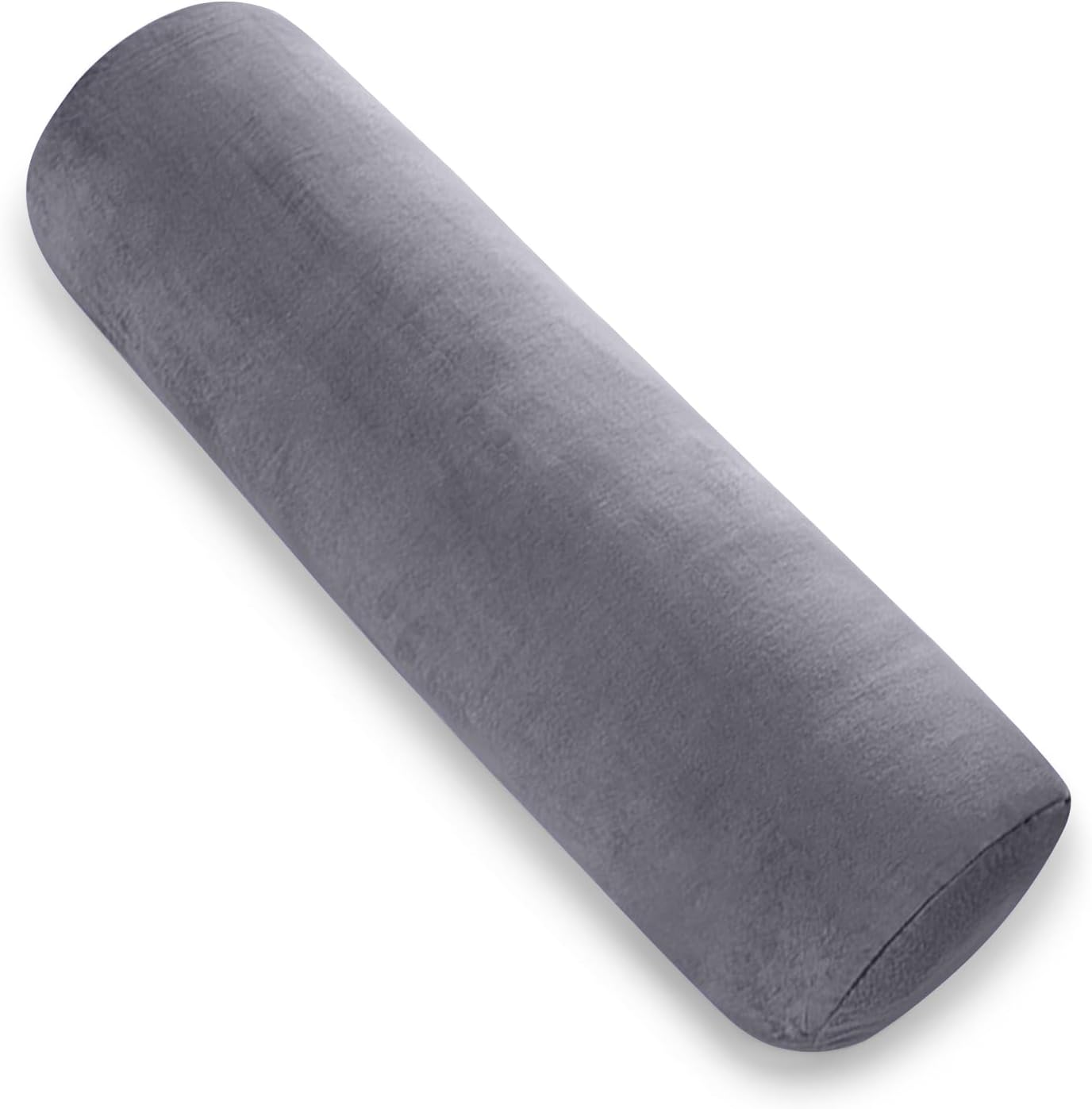 Detalle de AS AWESLING Ganzkörperkissen 80 × 20 cm – Rundes Halswirbelkissen mit Bezug, ideal für Seitenschläfer