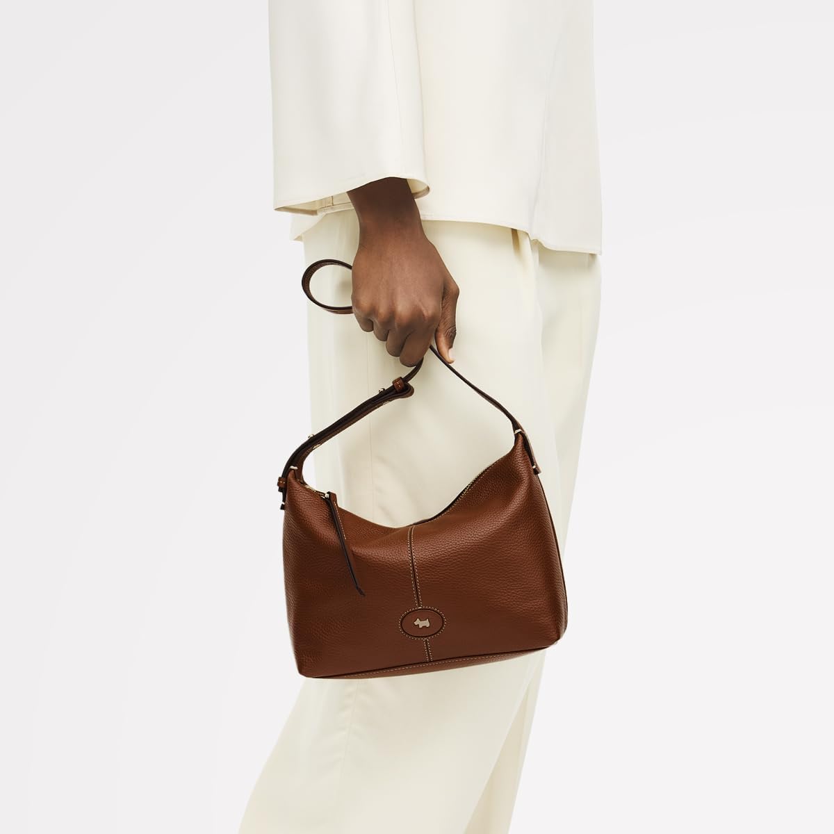 Detalle de RADLEY London Maldon Mews Women's Leather Medium Ziptop Shoulder Bag