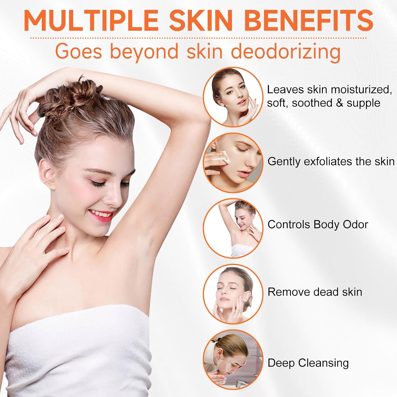 Thumbnail 2 de yoniaGOOD Persimmon Deodorant Soap Bar 3 PCS