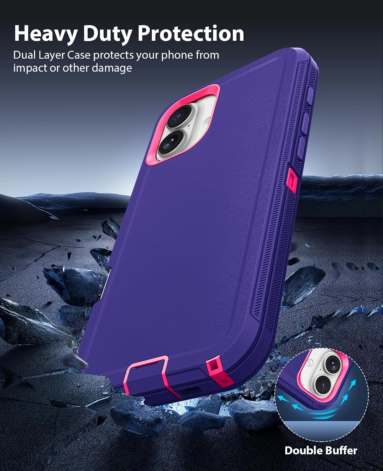 Detalle 2 de Jelanry Phone Case for iPhone 16 Plus