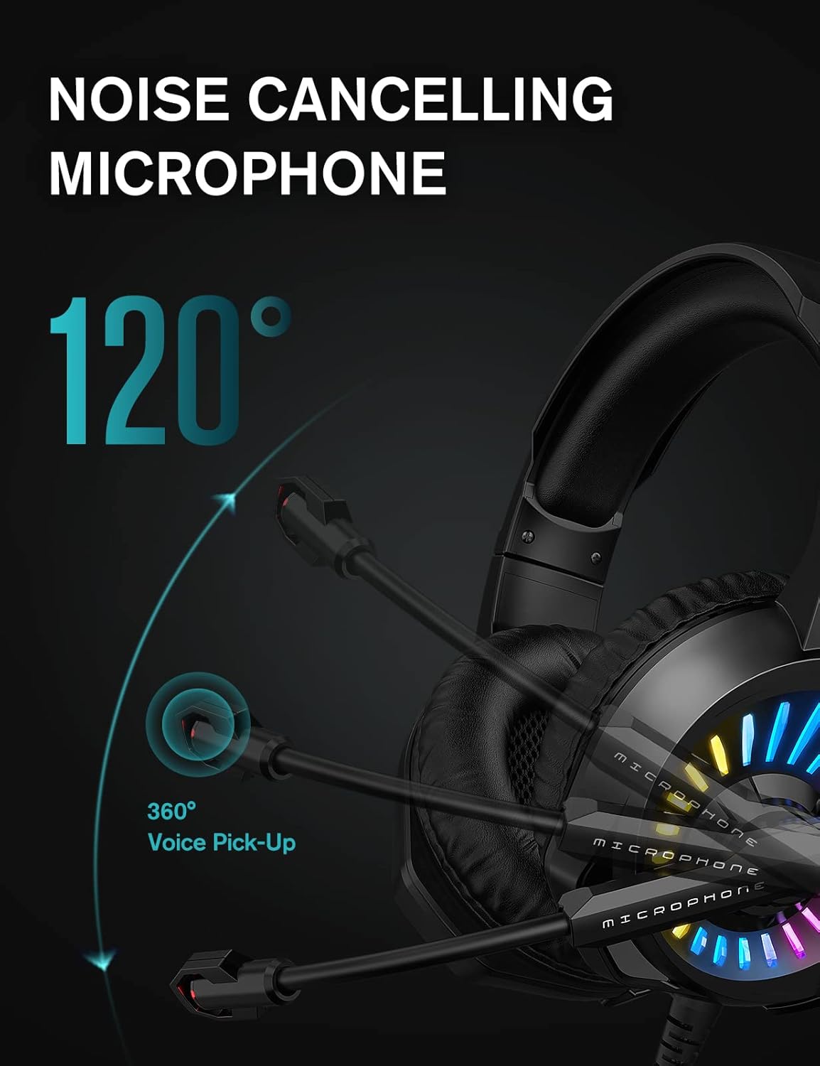 Thumbnail 1 de ZIUMIER Gaming Headset 7.1 Surround