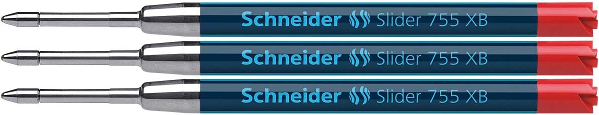 Thumbnail 3 de Schneider Slider 755 xB 3 stylos rouge 🖊️