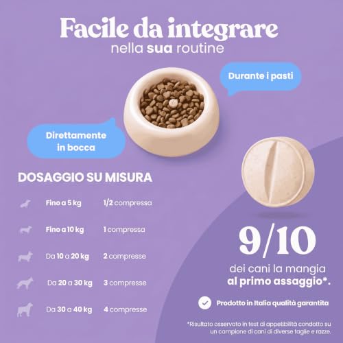 Thumbnail 7 de Bàu Probiotici per Cani con Fermenti Lattici: Supporto Digestivo Naturale (30 tavolette)