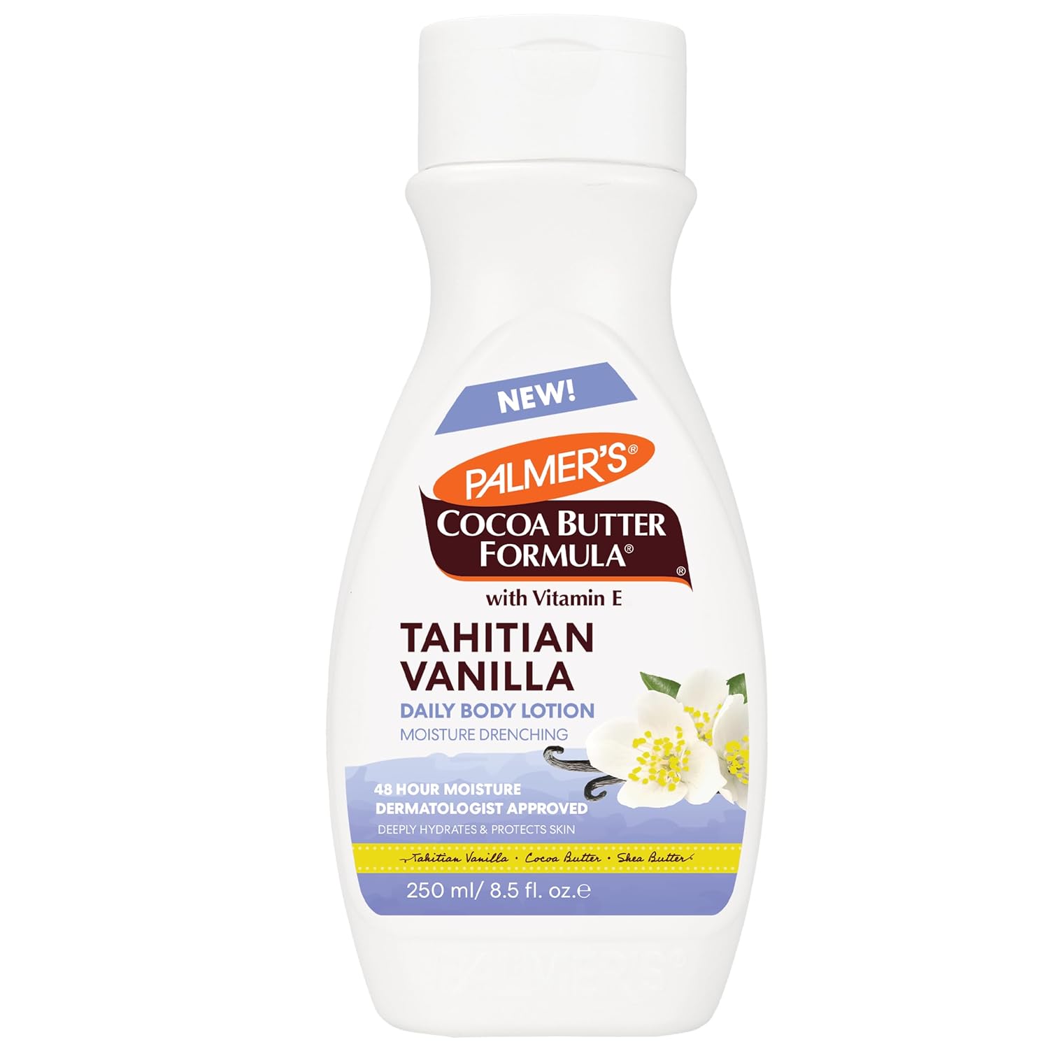 Detalle de Palmer’s Cocoa Butter Formula Tahitian Vanilla Body Lotion (8.5 oz) for Dry Skin