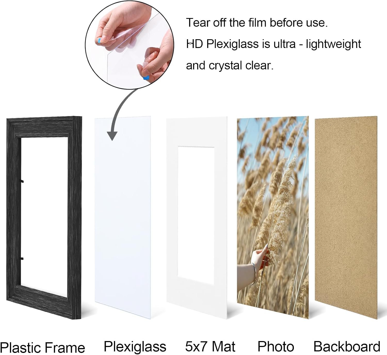 Thumbnail 5 de Vittanly Picture Frames, 8x10