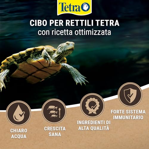 Detalle de Tetra ReptoMin Sticks: Cibo base bilanciato per tartarughe acquatiche adulte, lattina da 1 L
