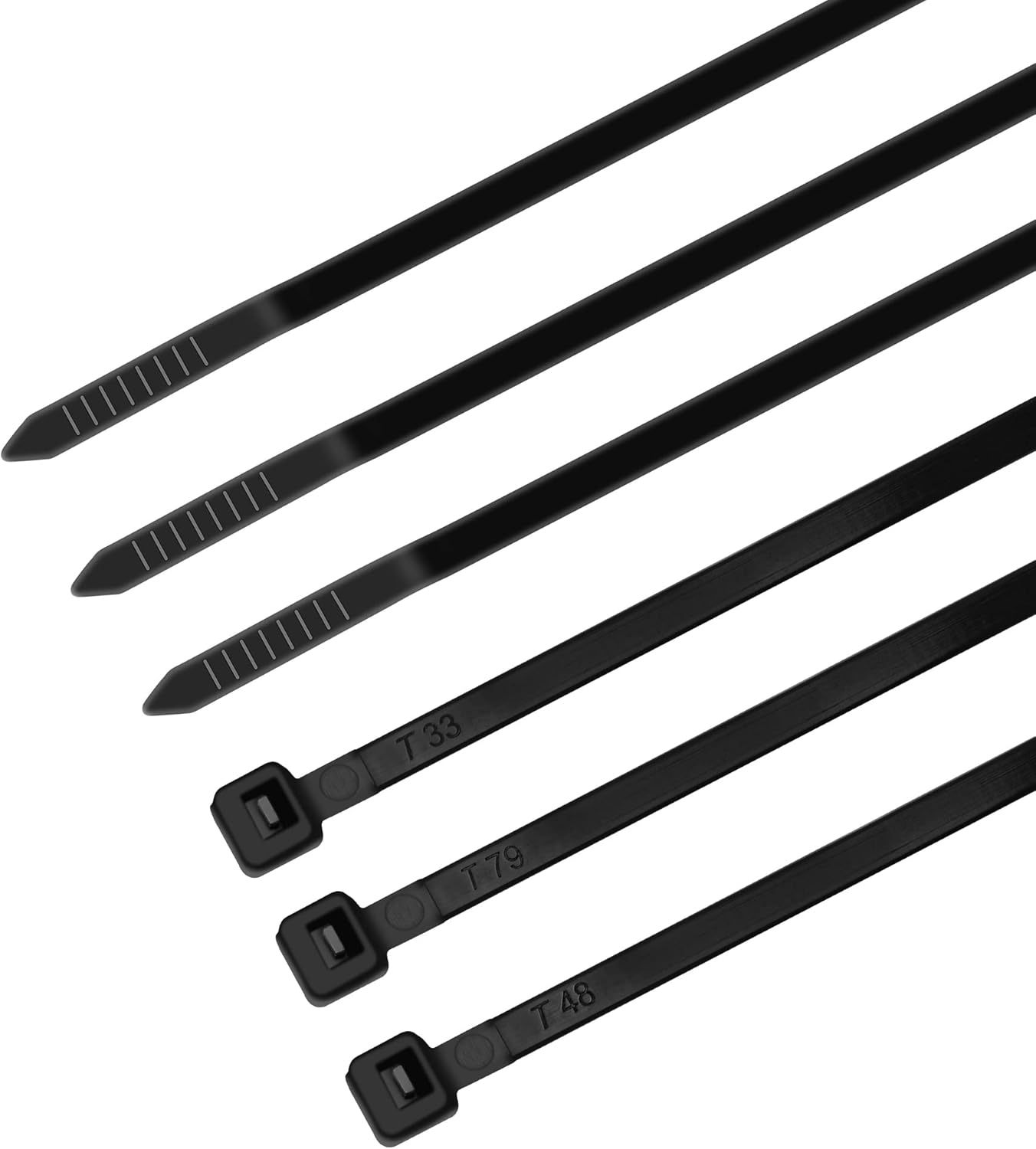 Thumbnail 3 de Amazon Basics Adjustable Cable Straps: Versatile Nylon Zip Ties for Cable Management