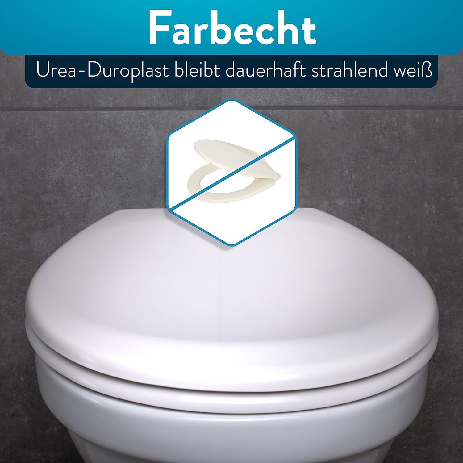 Thumbnail 6 de BENKSTEIN Toilettendeckel für Kinder mit Absenkautomatik – antibakteriell, Schnelllösung und abnehmbarer Kindersitz
