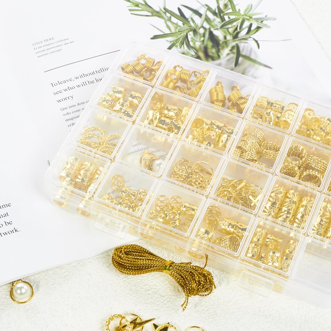 Thumbnail 3 de Youteer Hair Jewellery, 259-piece set