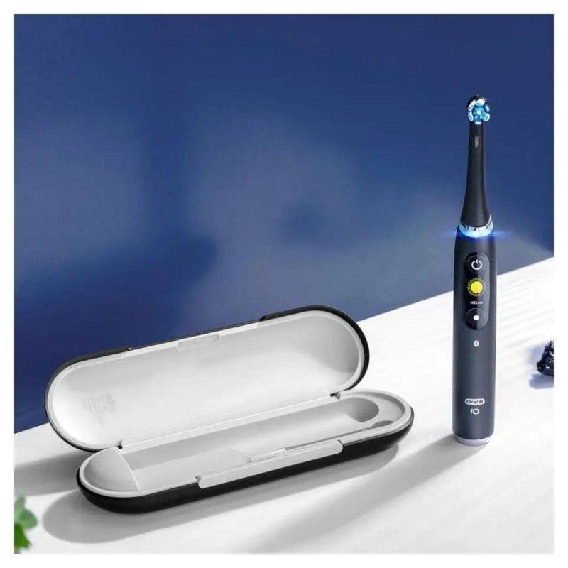 Detalle de Oral-B iO Series 9N Negro: cepillo eléctrico con modos inteligentes y sensor de presión