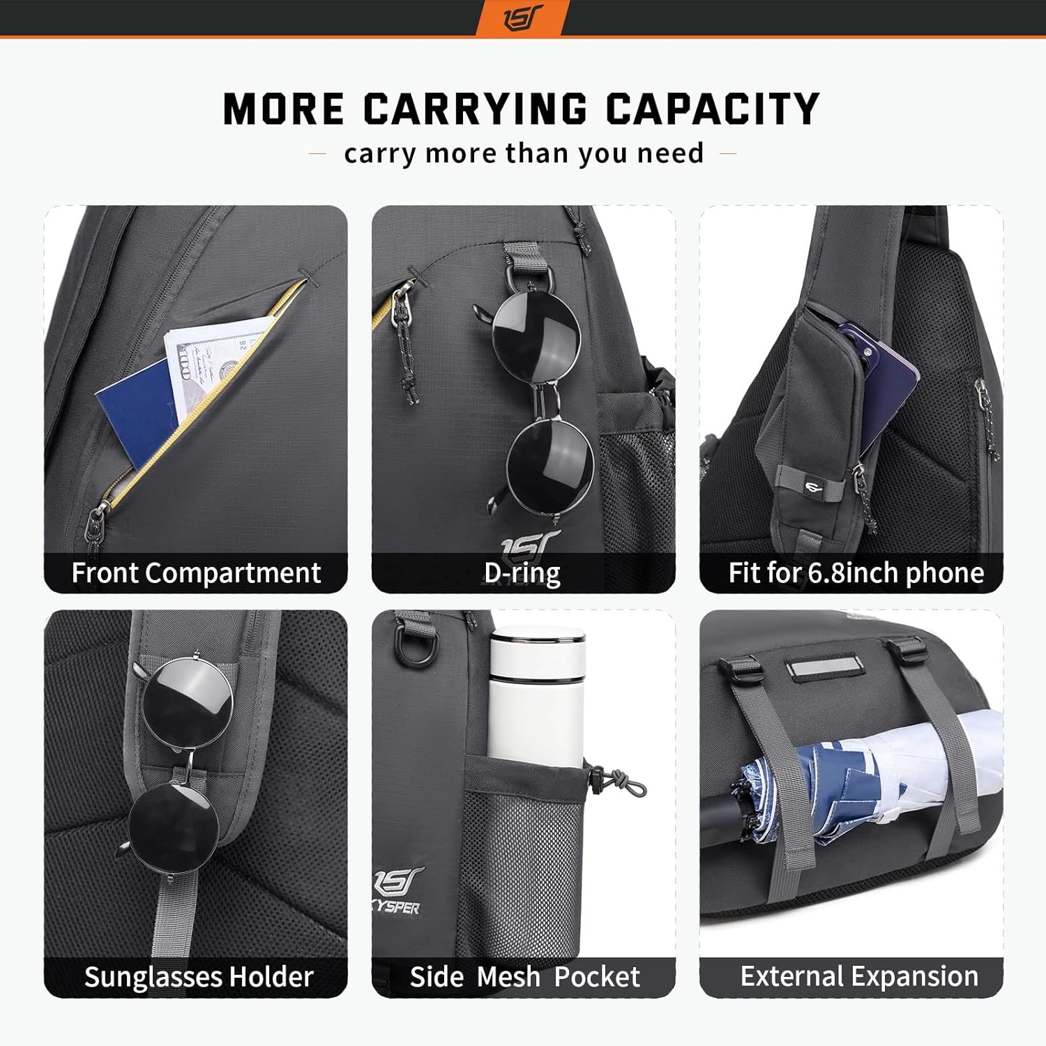 Thumbnail 4 de SKYSPER Sling Laptop Bag 18L for 13-inch laptops 💼