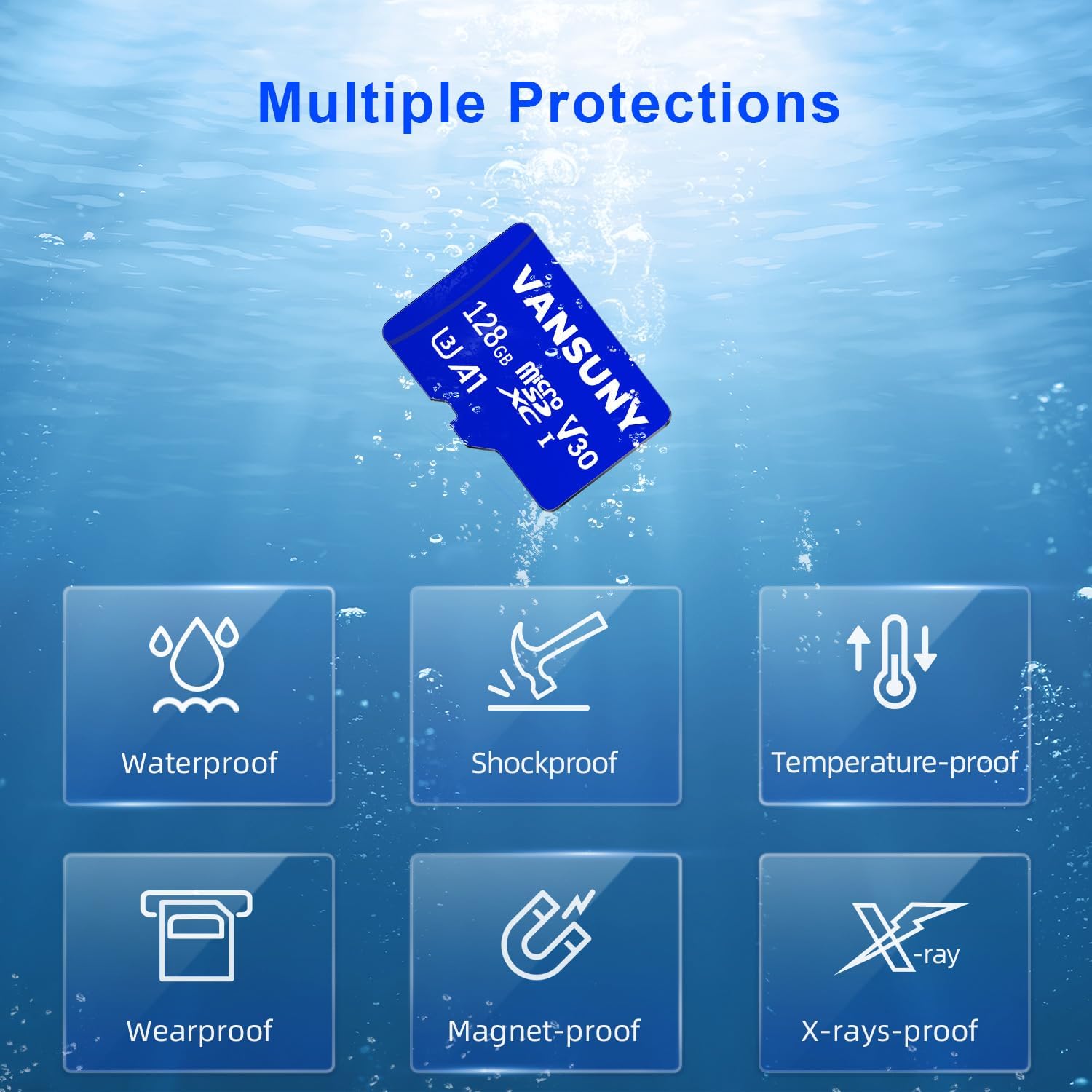 Thumbnail 6 de Vansuny 128GB microSDXC Card with SD Adapter — A practical upgrade for everyday devices