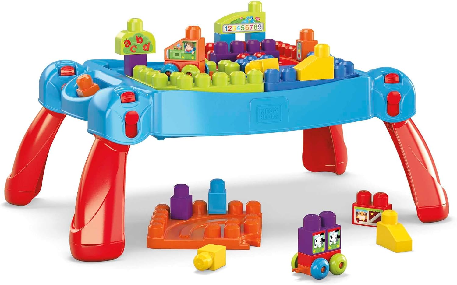 Detalle 2 de Mega Bloks BAU- und Spieltisch CNM42 mit 30 Teilen