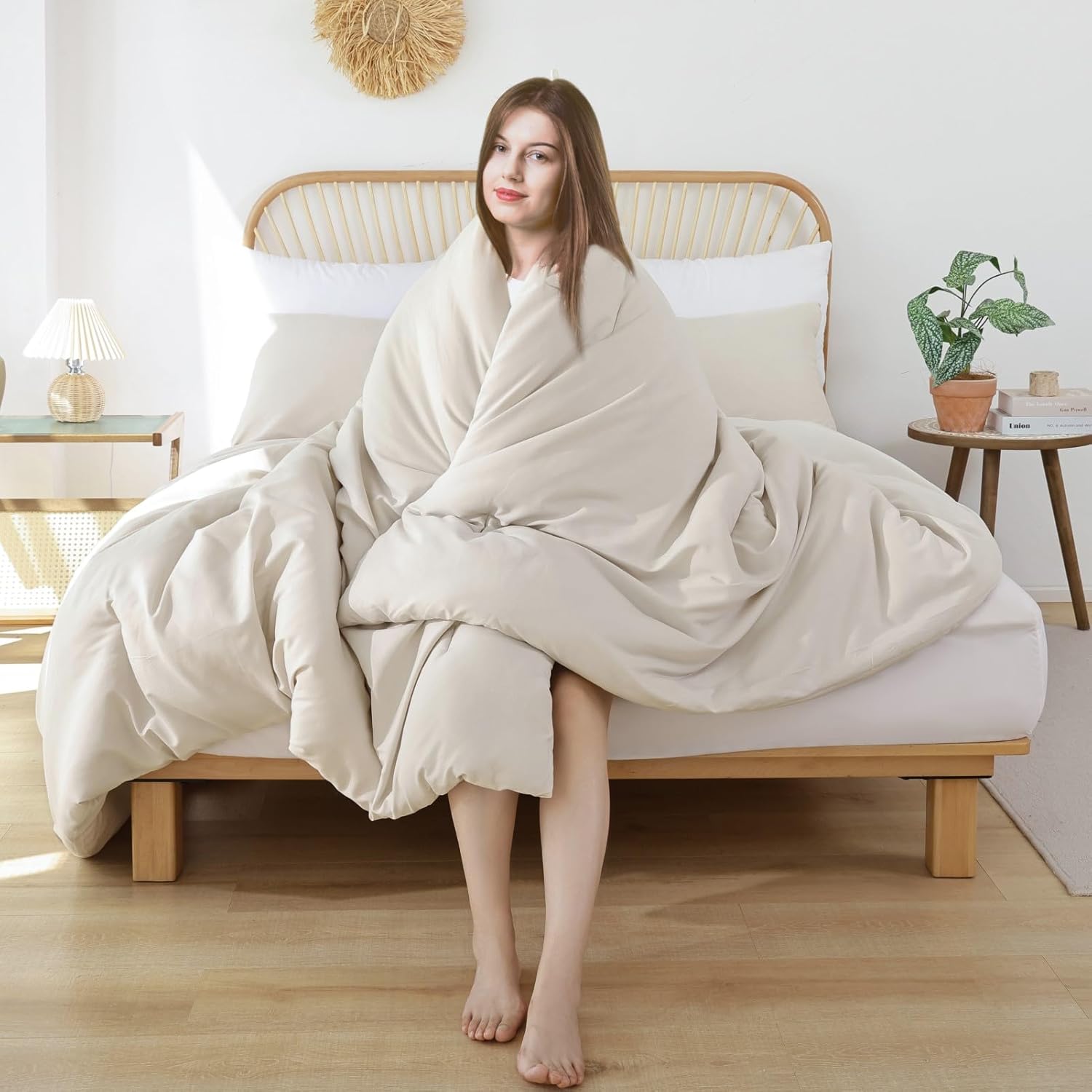 Thumbnail 1 de Rosgonia Twin Duvet Set 3-Piece Bedding