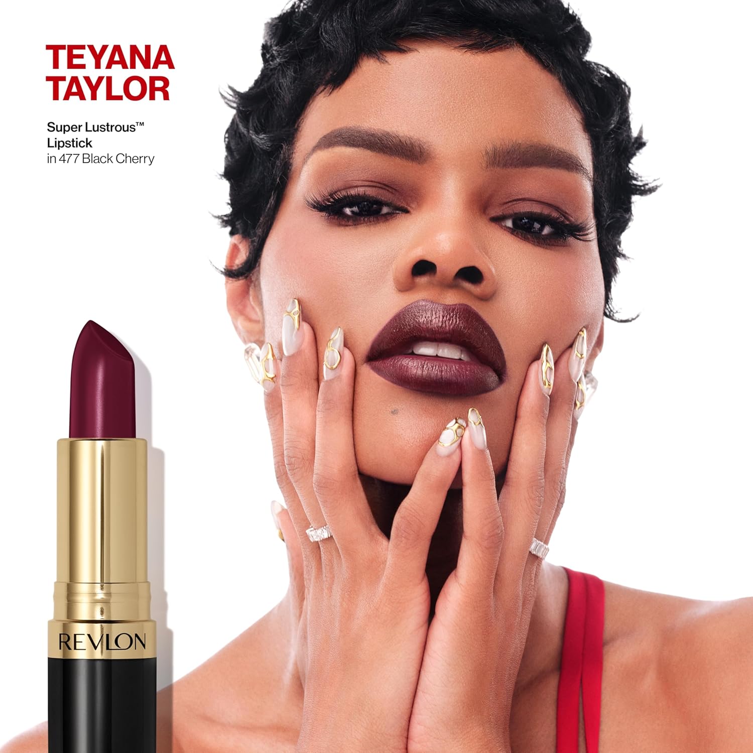 Detalle de Revlon Super Lustrous Lipstick in Pink Pearl, Sky Line Pink (025)