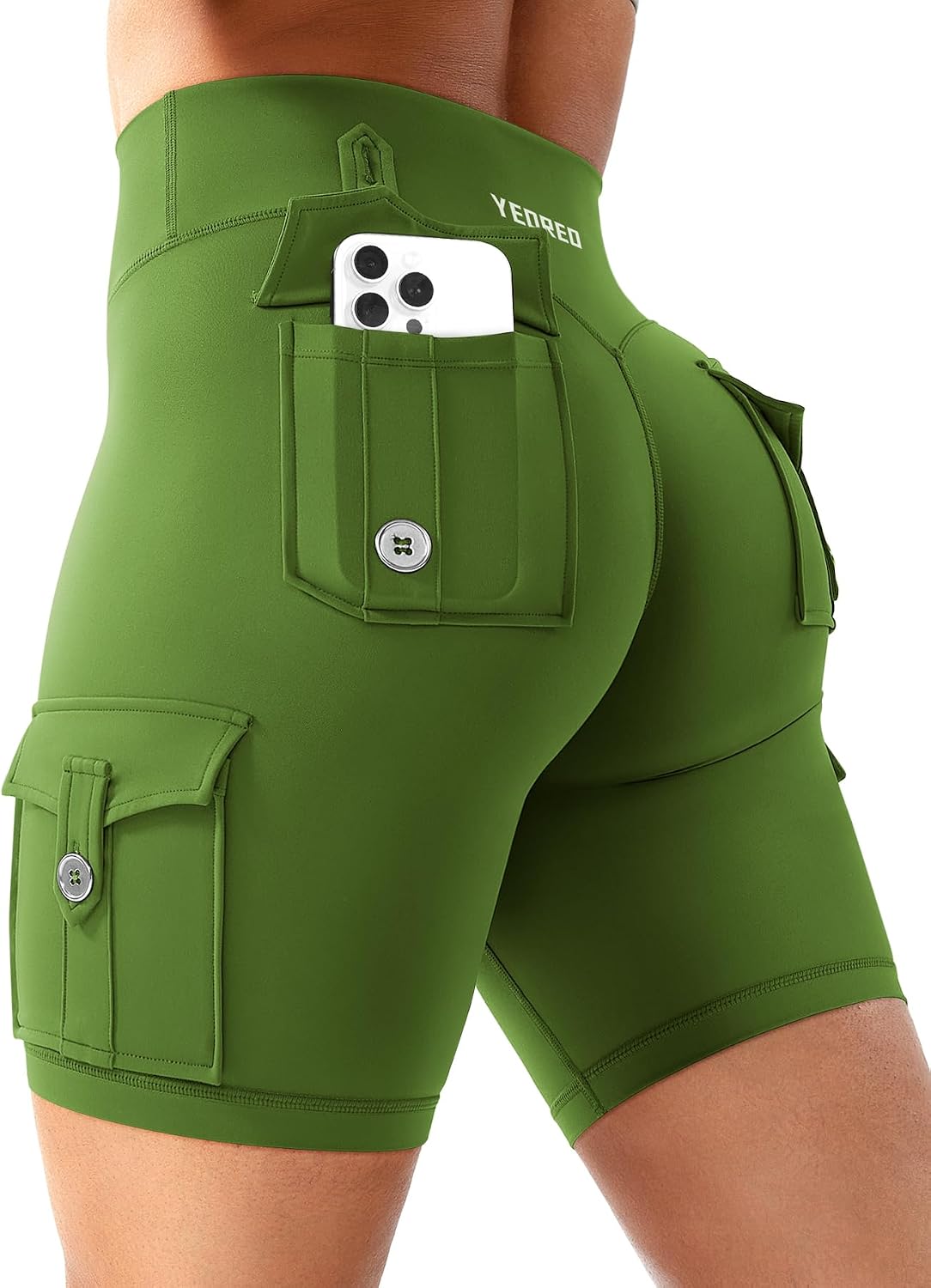 Thumbnail 6 de YEOREO Cargo Workout Shorts 8-Inch