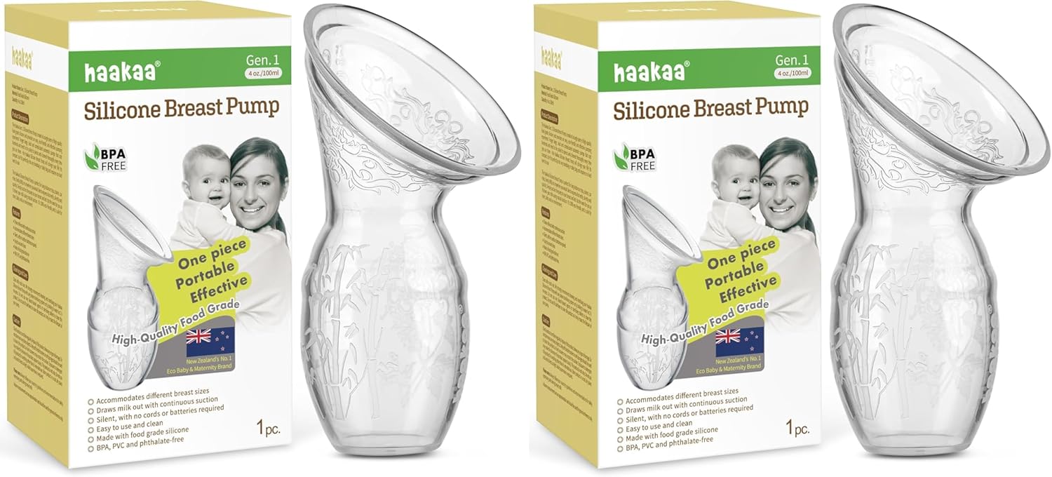 Thumbnail 1 de haakaa Silicone Breast Pump 100 ml — Manual breast pump