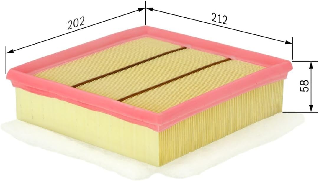 Thumbnail 6 de Bosch S0049 Luftfilter für Autos – robuste Partikelabscheidung mit Nass‑ und Reißfestigkeit