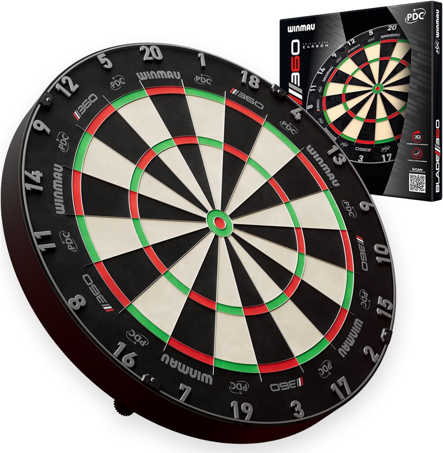 Detalle 2 de Winmau Blade 6 Triple Core Dartboard