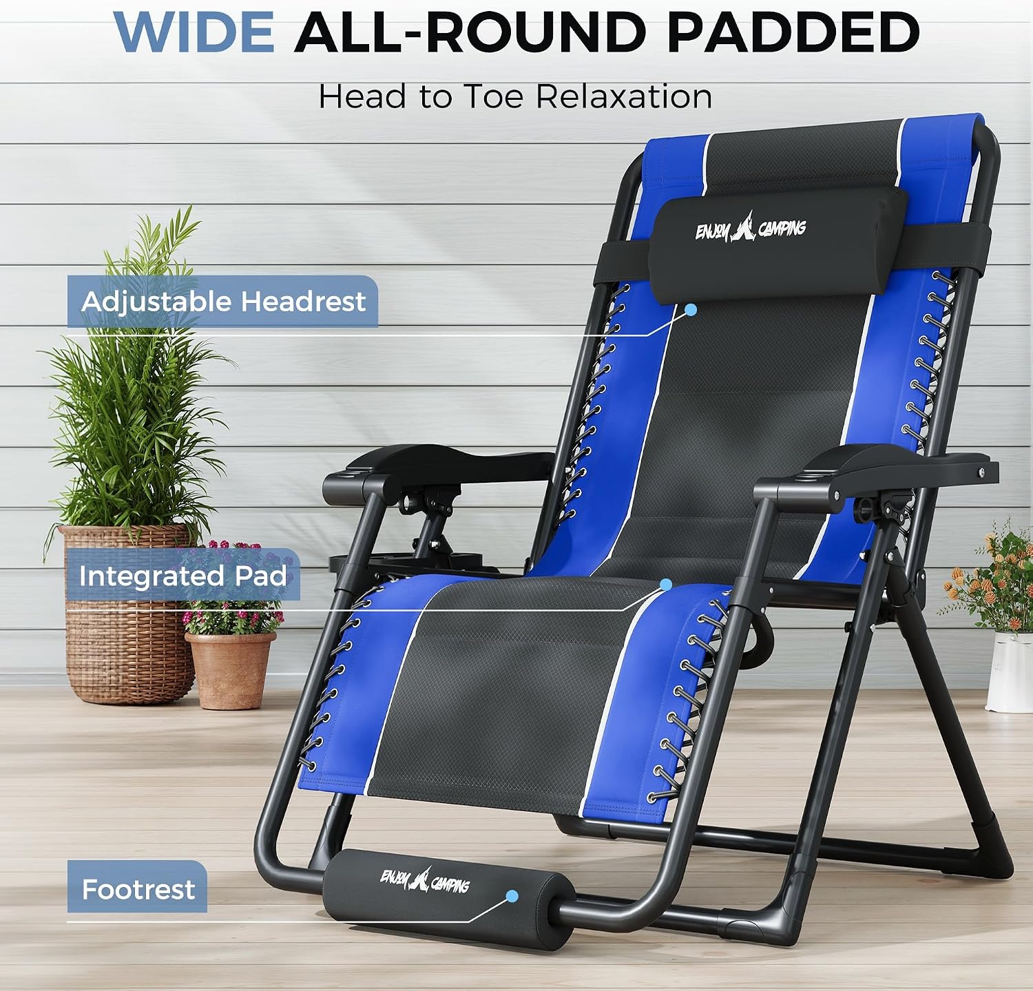Detalle de UDPATIO Zero Gravity Chair 33-inch