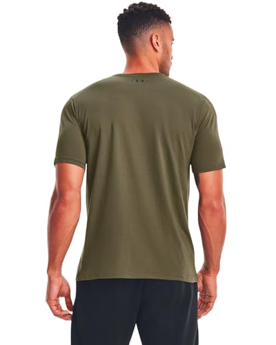Thumbnail 5 de Camiseta Under Armour UA Sportstyle LC SS para hombre (Marine/OD Green)