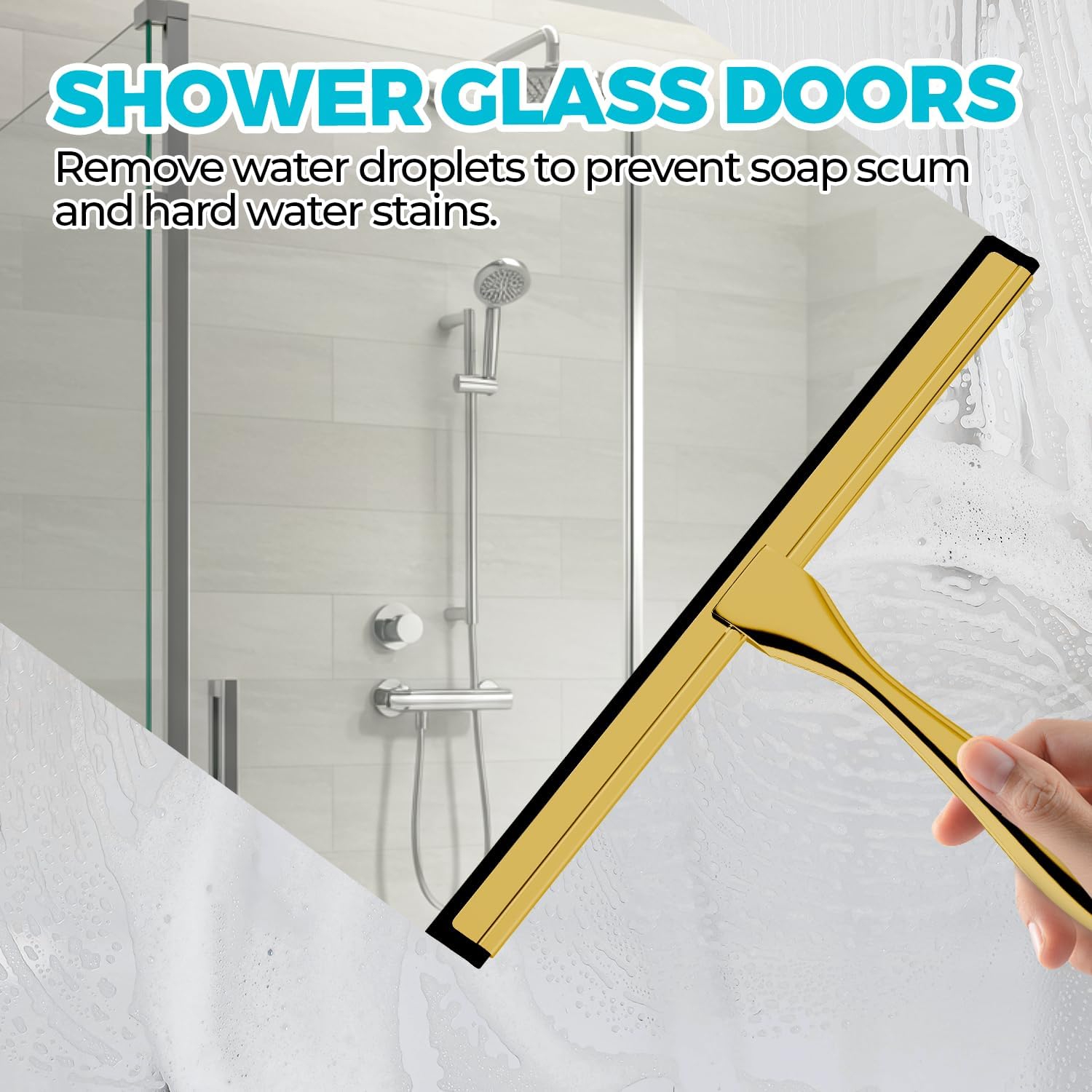 Detalle de ALFLOD Shower Squeegee 12-Inch