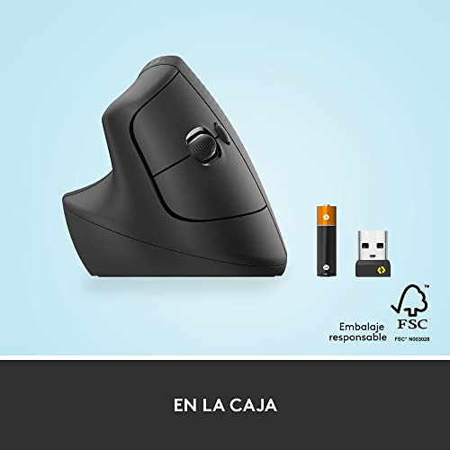 Thumbnail 8 de Logitech Lift Left Ratón ergonómico para zurdos, Bluetooth