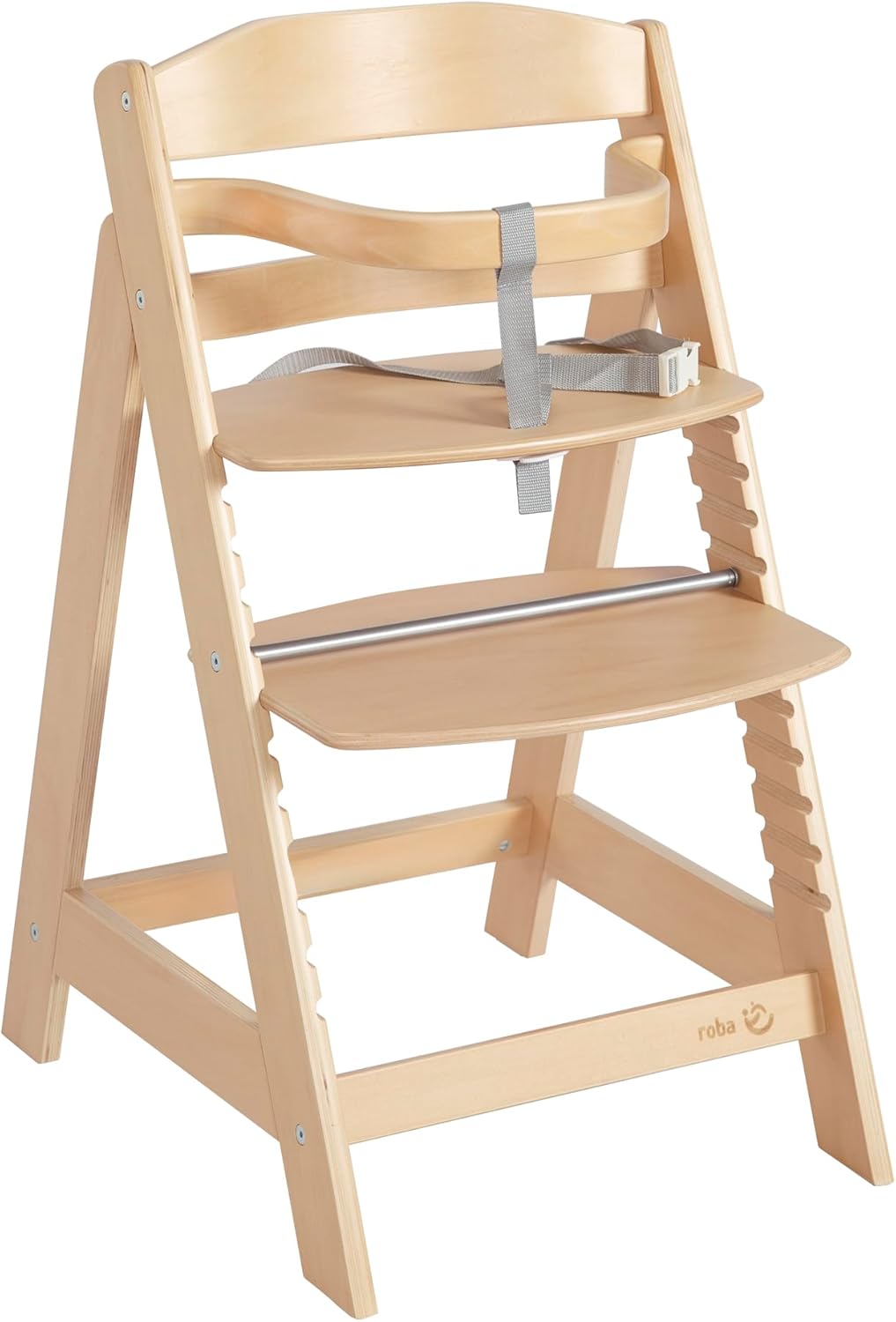 Thumbnail 1 de Roba Seggiolone Scalabile Sit Up III in Legno Naturale – Altezza Regolabile, Sicurezza 3 Punti, fino a 50 kg