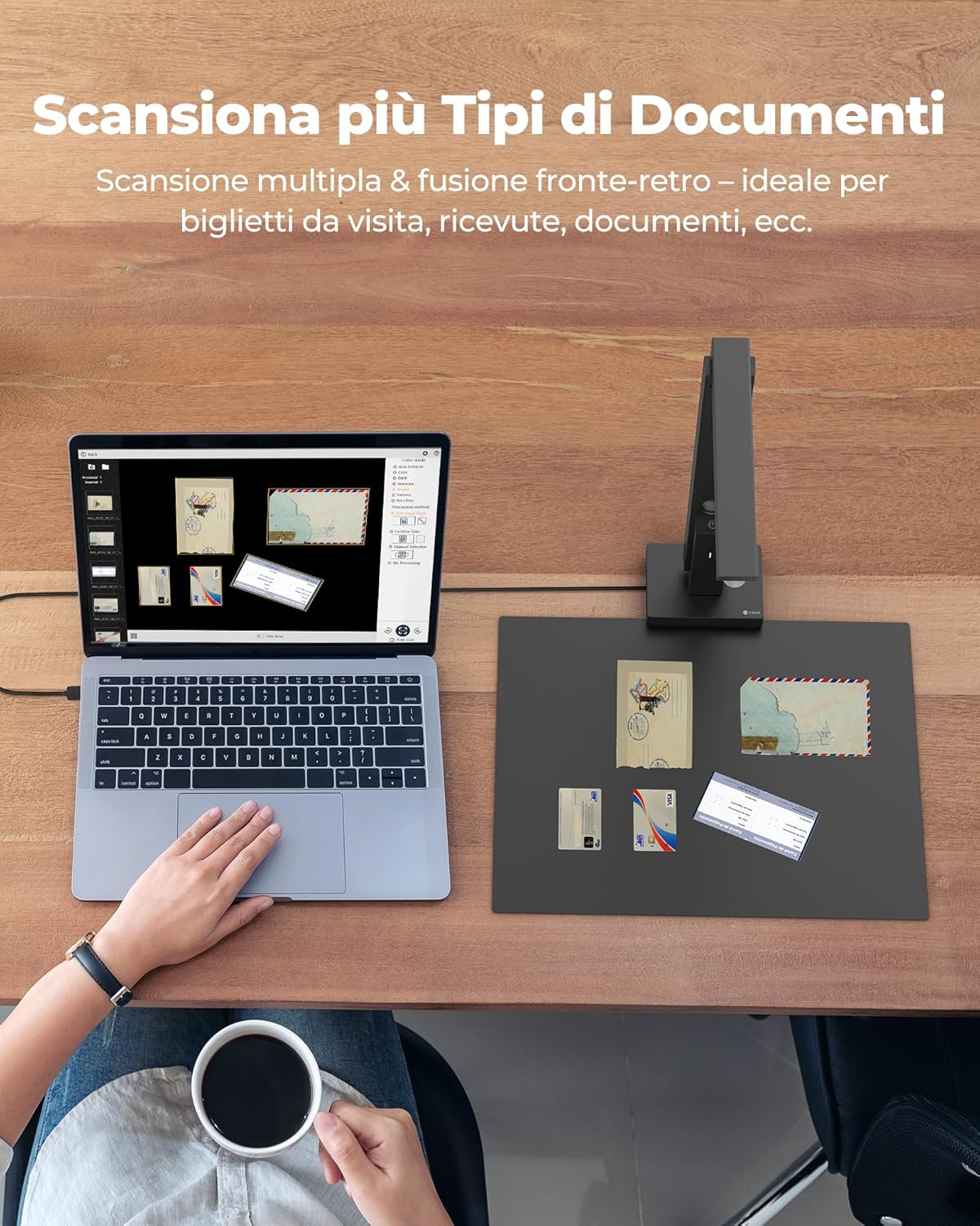 Thumbnail 5 de CZUR Lens 1200 Pro scanner documenti 12MP