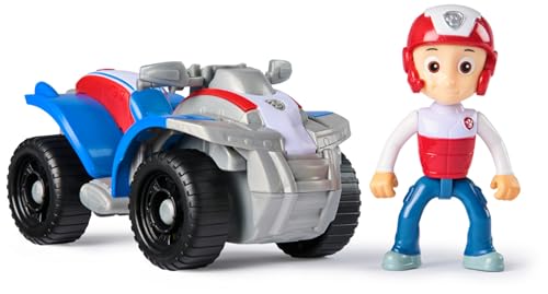 Detalle de Paw Patrol Quad di Ryder: veicolo giocattolo sostenibile con Ryder da collezione