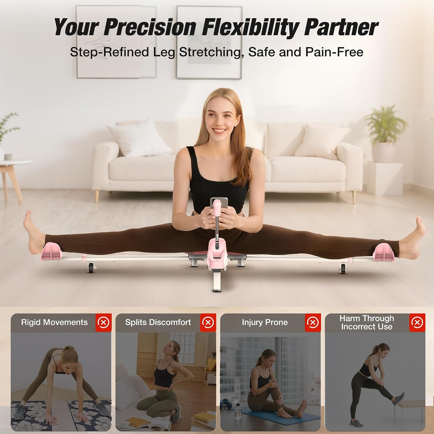 Thumbnail 6 de WARMOUNTS Split Machine (Split Stretcher) – Adjustable leg stretcher up to 0–190° with 150kg steel frame