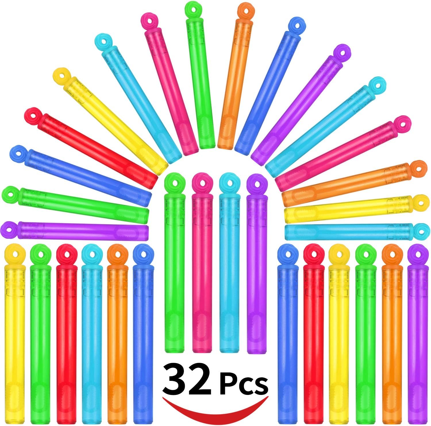 Thumbnail 2 de 32-Piece Mini Bubble Wands 4" for Parties
