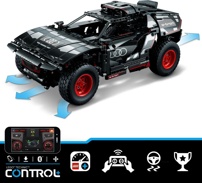 Detalle 1 de LEGO Technic Audi RS Q e-tron 914 Stück