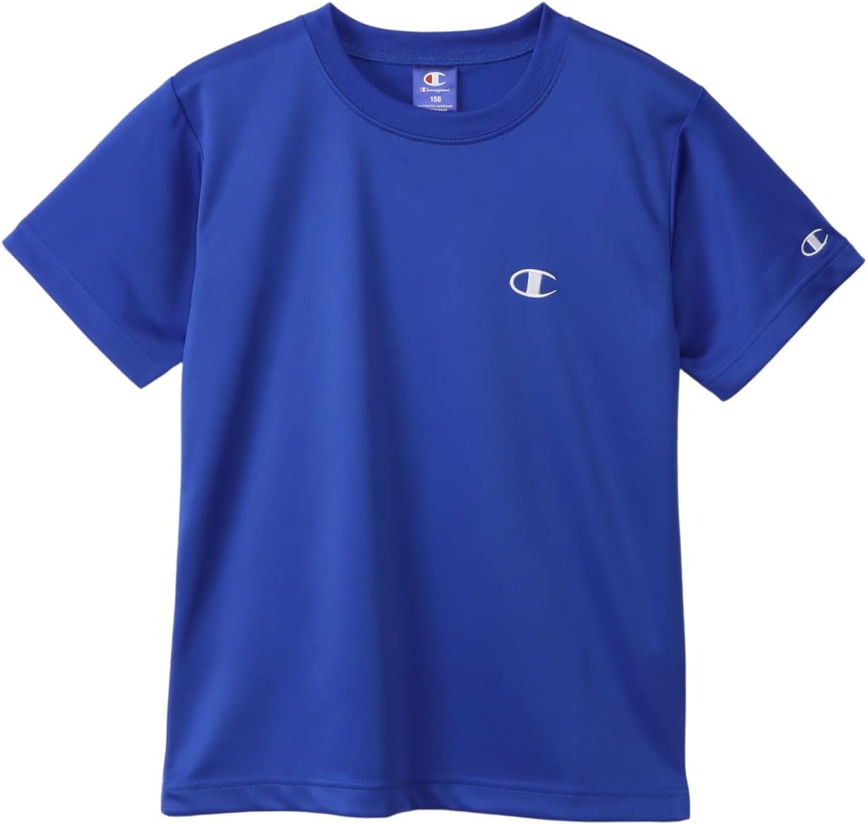 Champion CK-BS307 キッズ半袖Tシャツ 吸水速乾・UVカット・ワンポイント刺繍