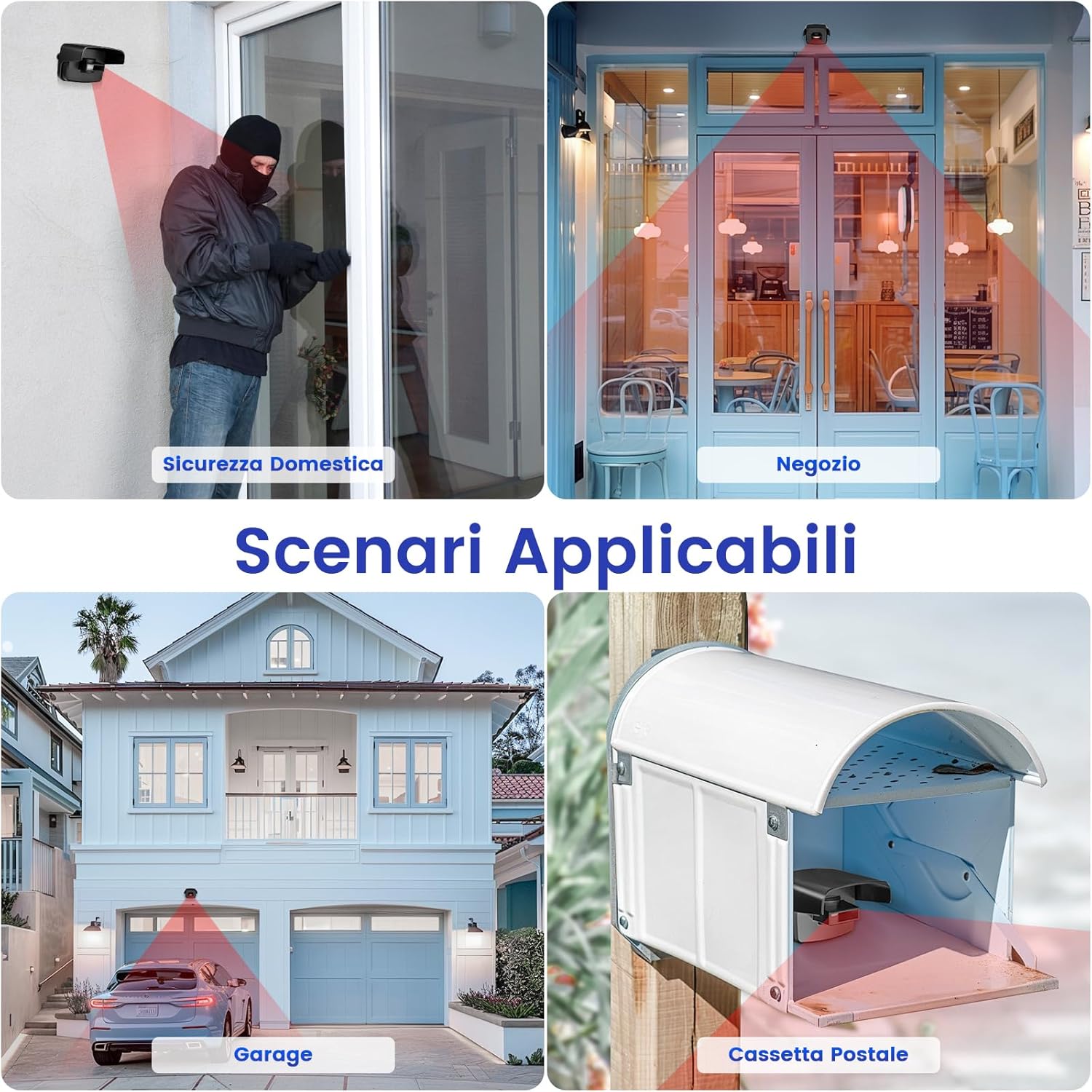 Thumbnail 5 de PHYSEN Allarme vialetto rilevatore di movimento