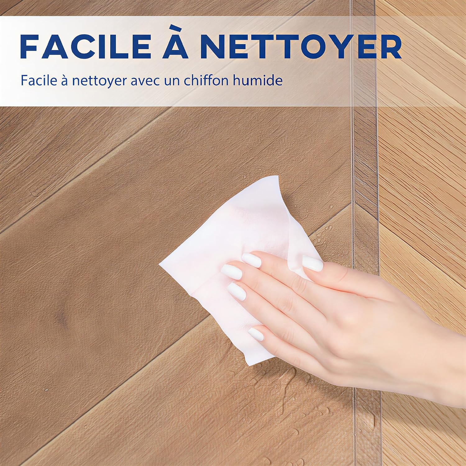 Detalle 2 de HOMCOM Tapis Chaise Bureau 90 x 120 cm